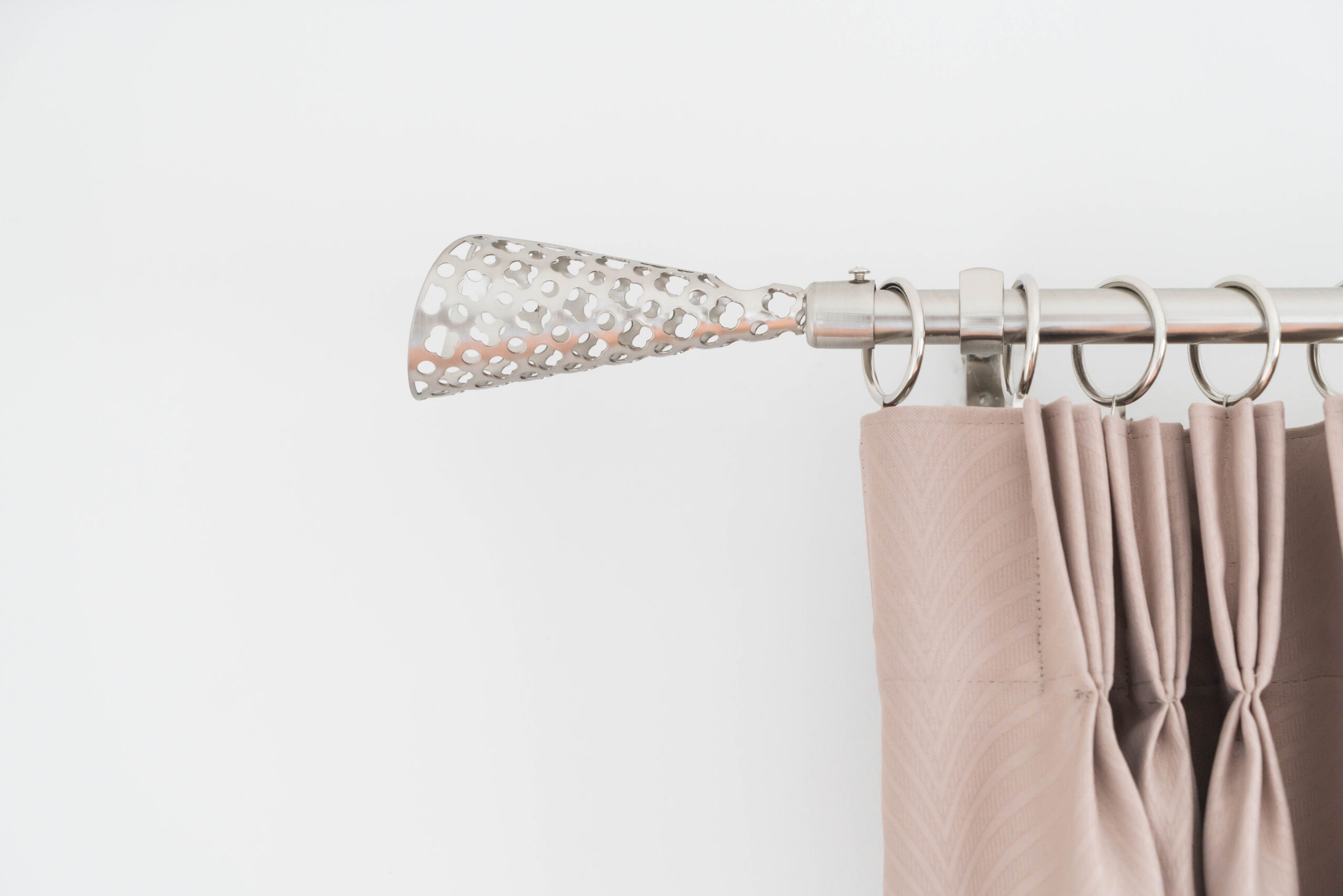 Curtain with sunlight
