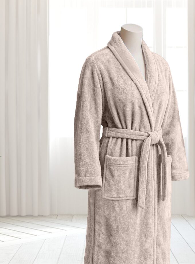 Egyptian Cotton Terry Bathrobe For Men and Women