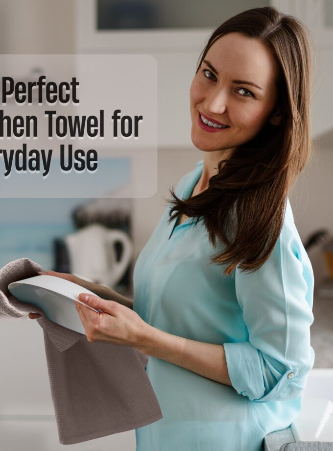 Waffle Cotton Kitchen Towels