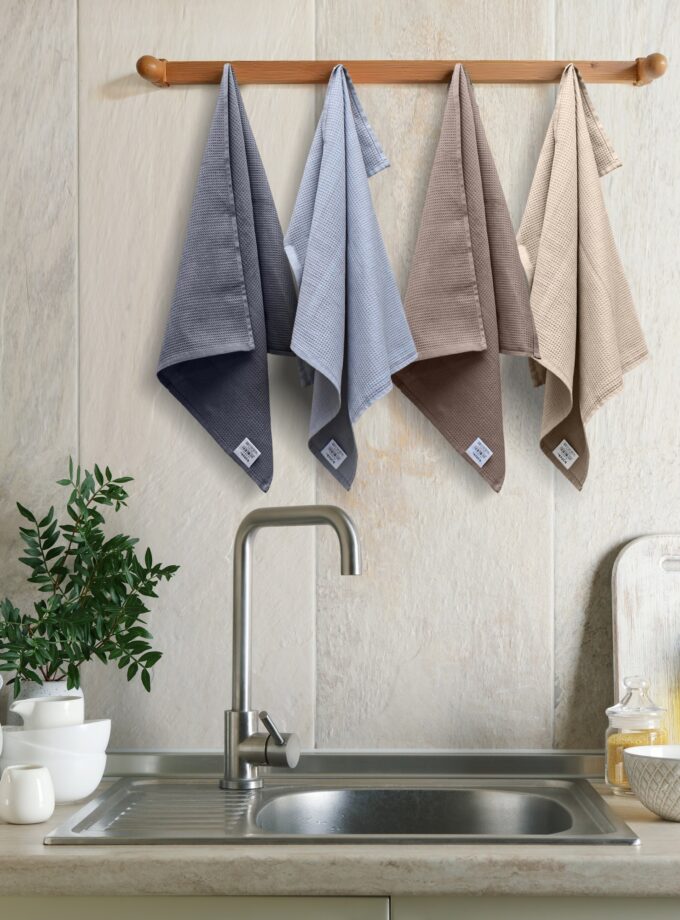 Waffle Cotton Kitchen Towels