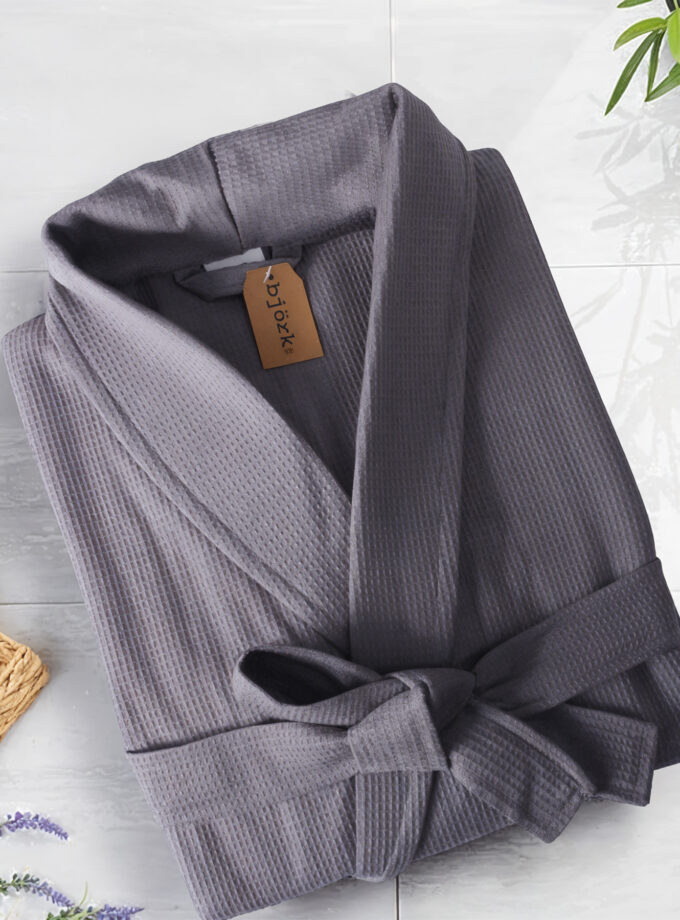 Waffle Bathrobe for Men and Women